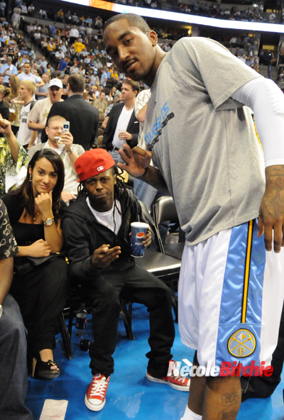 Weezy Posing For A Picture