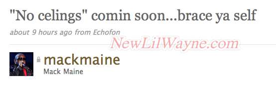 Mack Maine Say's The Mixtape Is Coming Soon