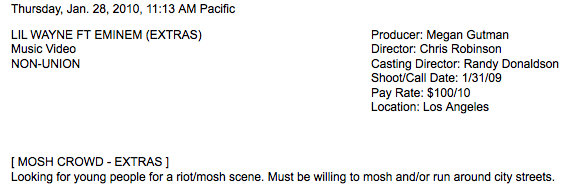 music video info for Drop The World