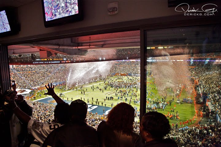 YMCB at the super bowl