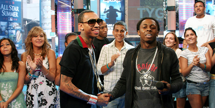 Tyga and Lil Wayne